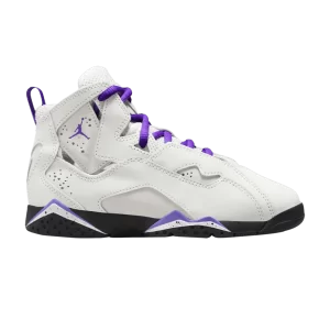 Air Jordan True Flight PS 'Base Gray Purple Venom' Light Basic Grey/White/Black/Venom Purple 343796 052