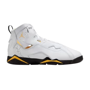 Air Jordan True Flight PS 'White Yellow Ochre' White/Yellow Ochre/Black 343796 107