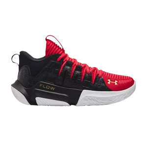 Under Armor Kelsey Plum x Wmns Flow Breakthru 4 'Las Vegas Aces 'Sneakers Black/Red/Gold 3028060 001