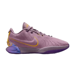 Nike Lebron 21 EP 'Freshwater' Sneakers Purple Dust/Purple Space/University Gold FV2346 500