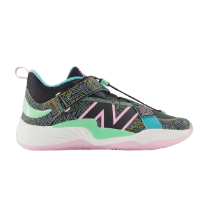 New Balance Lindor 2 Pre-Game 'Tropical Fiesta' Sneakers Black/Orbit Pink/Electric Jade TLINDWC2