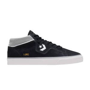 Converse Louie Lopez Pro Mid 'Black Ash Stone' Sneakers Black/White A08487C