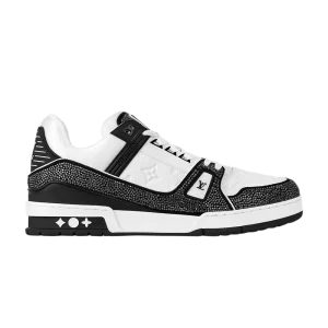 Louis Vuitton Trainer 'Swarovski – White Black 'Sneakers White/Black 1ABM08