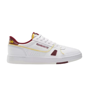 Reebok LT Court 'Rich Maroon Fierce Gold' Sneakers White 100201100