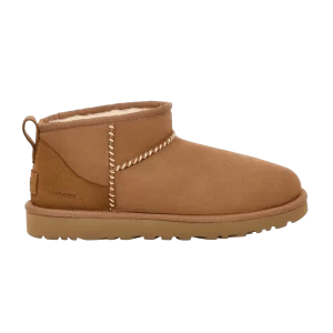 UGG Madhappy x Wmns Classic Ultra Mini Boot 'Chestnut 'Sneakers Chestnut 1146332 CHE