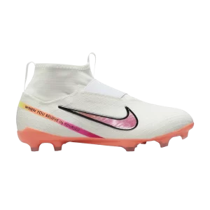 Nike Marcus Rashford x Zoom Mercurial Superfly 9 Pro FG GS 'Better Believe It' White/Black FD1172 100