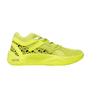 Puma MCM x TRC Blaze Court 'Acid Lime' Sneakers Acid lime/Black 377623 01