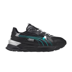 Puma Mercedes-AMG Petronas Motorsport x Mirage Sport Asphalt 'Garage Crews' Sneakers Black/Spectra Green 307847 01