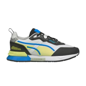 Puma Mirage Tech Jr 'Grey Violet Yellow' Sneakers White/Black 381945 05