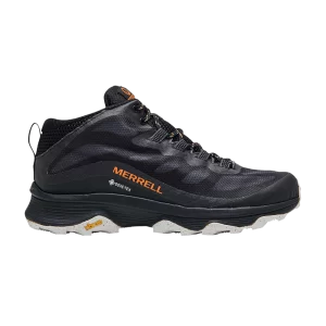 Merrell Moab Speed Mid GORE-TEX 'Black Orange' Black/Asphalt J135409