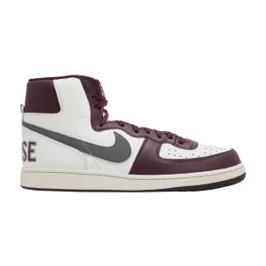 Nike Morehouse College x Terminator High 'Maroon Tigers' Ghost/Smoke Gray/Light Bone/Dark Team Red FV2083 001