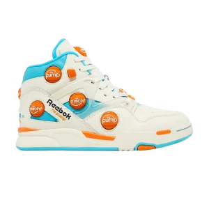 MSCHF x Pump Omni Zone IX sneakers White/Blue/Orange MSCHF013