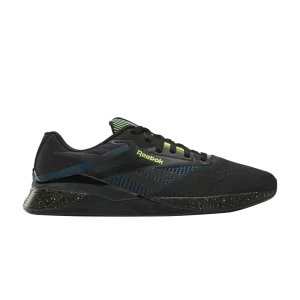 Reebok Nano X4 'Black Blue Digital Lime' Sneakers Black/Escape Blue/Digital Lime 100204678