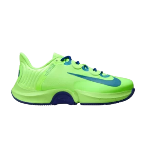 Naomi Osaka x Wmns NikeCourt Air Zoom GP Turbo HC 'Silence is Violence 'sneakers Lime Burst/Indigo Power/Aqua Noise DZ1725 300