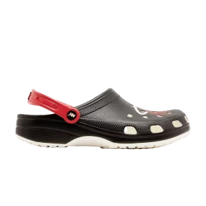 Crocs NBA x Classic Clog 'Miami Heat' Sneakers Black/Red 208861 001