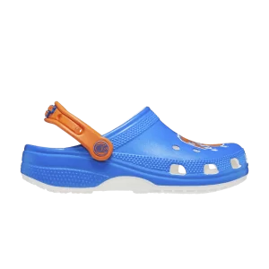 Crocs NBA x Classic Clog 'New York Knicks' Sneakers White/Blue/Orange 208862 100