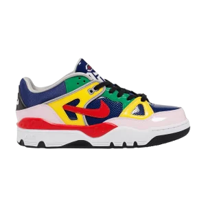 Nike Nigo x Air Force 3 Low 'Blue Void' Void Blue/University Red/Tour Yellow/Pink Foam HQ1458 400