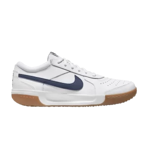 NikeCourt Zoom Lite 3 'White Midnight Navy Gum' White/Midnight Navy/Bubble Gum Light Brown DV3258 102