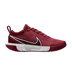 NikeCourt Zoom Pro 'Cedar Team Red' Cedar/White/Lime Burst/Red Team DV3278 600