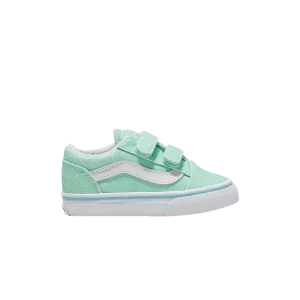 Vans Old Skool V Toddler 'Glitter – Pastel Blue 'Sneakers Pastel blue glitter VN0009RCO33