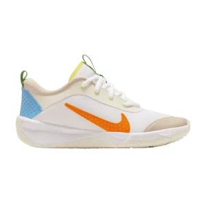 Nike Omni Multi-Court GS 'Play Freely' Sail/White/White/Royal Blue/Dutch Orange FN8906 181