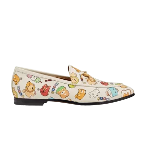 Pikarar x Gucci Wmns Jordaan Loafer 'Animal Print 'Sneakers Beige/Multi 737548 AABXY 9253