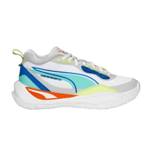 Puma Playmaker Jr 'White Mint Victoria Blue' Sneakers White/Mint/Victoria Blue 387353 06