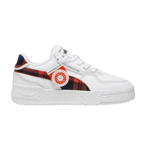 Puma Porsche Legacy x CA Pro 'Tartan Formstrip – White Redmazing 'sneakers White/Redmazing 308418 01