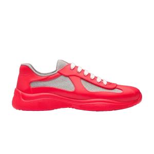 Prada America's Cup 'Soft Rubber - Red' Sneakers Red 4E6500 3LLJ F0011