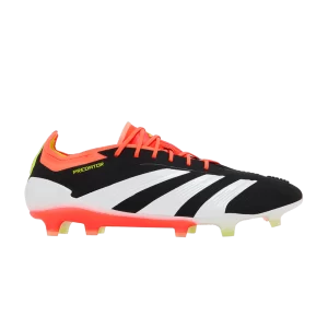 adidas Predator Elite Low FG 'Solar Energy Pack' Black/Cloud White/Sunny Red IE1802