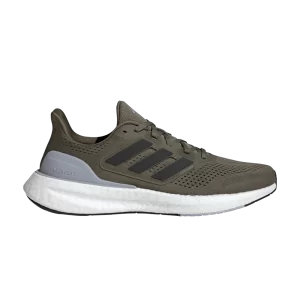 adidas PureBoost 23 'Olive Strata' Olive Strat/Black/Halo Silver IF1548