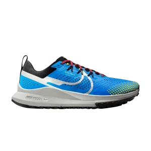 Nike React Pegasus Trail 4 'Light Photo Blue Silver' Light Photo Blue/Track Red/Black/Metallic Silver DJ6158 401