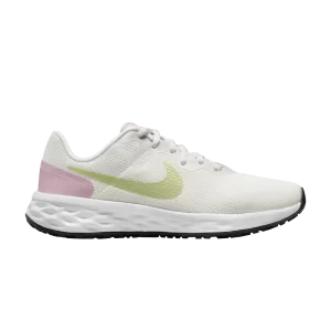 Nike Revolution 6 Next Nature SE GS 'White Honeydew Pink Foam' Summit White/Honeydew/Pink Foam/White DR9980 115