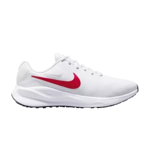 Nike Revolution 7 Extra Wide 'White University Red' White/Midnight Navy/Varsity Red FB8501 100