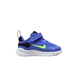 Nike Revolution 7 TD 'Ultramarine Lime Blast' Light Ultramarine/Dark Obsidian/White/Lime Burst FB7691 500