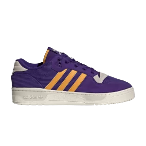 adidas Rivalry Low 'Collegiate Purple Preloved Yellow' Collegiate Purple/Yellow/Aluminum ID8387