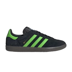 adidas Samba Deco Spezial 'Black Lucid Lime Gum' Sneakers Black/Radiant Lime/Bubblegum IF5738