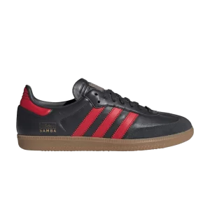 adidas Samba OG 'Carbon Scarlet' Sneakers Carbon/Better Scarlet/Bubblegum IG6173