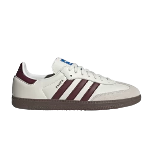 adidas Samba OG 'Off White Maroon' emmi Exclusive sneakers Off-White/Maroon/Bubblegum JR2659