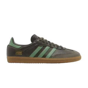 adidas Samba OG 'Shadow Olive Green' Sneakers Shady Olive/Green/Bubblegum IG6175