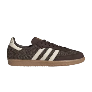 adidas Samba OG 'Tweed Pack – Dark Brown 'Dark brown/White cream/Bubblegum ID1450