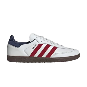 adidas Samba OG 'White Victory Red Indigo' Sneakers White Core/Victory Team Red/Night Indigo IH4881