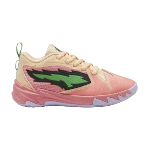 Puma Scoot Zeros Little Kid 'Georgia Peach' Sneakers Passion Fruit/Green/Peach Fizz 309963 07