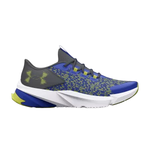 Under Armor Scramjet 5 AL GS 'Team Royal Lime Yellow' Sneakers Team Royal/Pitch Grey/Lime Yellow 3025535 402