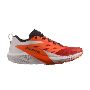 Salomon Sense Ride 5 'Lunar Rock Fiery Red' Moon Rock/Shocking Orange/Fire Red L47046200