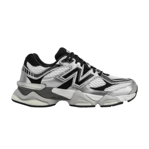 Sneakers New Balance Shoe Palace x 9060 'Metallic 'Silver/Black U9060SP