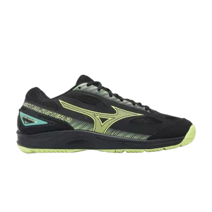 Mizuno Sky Blaster 3 Wide 'Black Sunny Lime' Sneakers Black/Sunny Lime/Atlantis 71GA234532