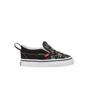 Vans Slip-On V Toddler 'DJ Rocket Jam' Sneakers Dj Rocket Jam Black/Multi VN000UBSBOS