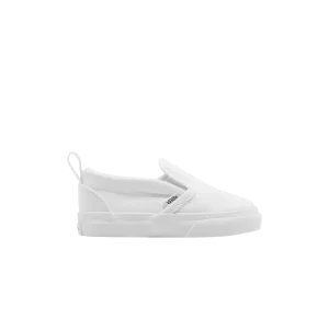 Vans Slip-On V Toddler 'Triple White' Sneakers True white/True white VN0A3488QLZ