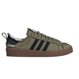 adidas Song For The Mute x Campus 80s 'Earth Pack' Sneakers Olive in Focus/Black/Bubblegum ID4792